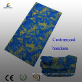 Lingshang 100%polyester multi-function customized skull bandana neck tube